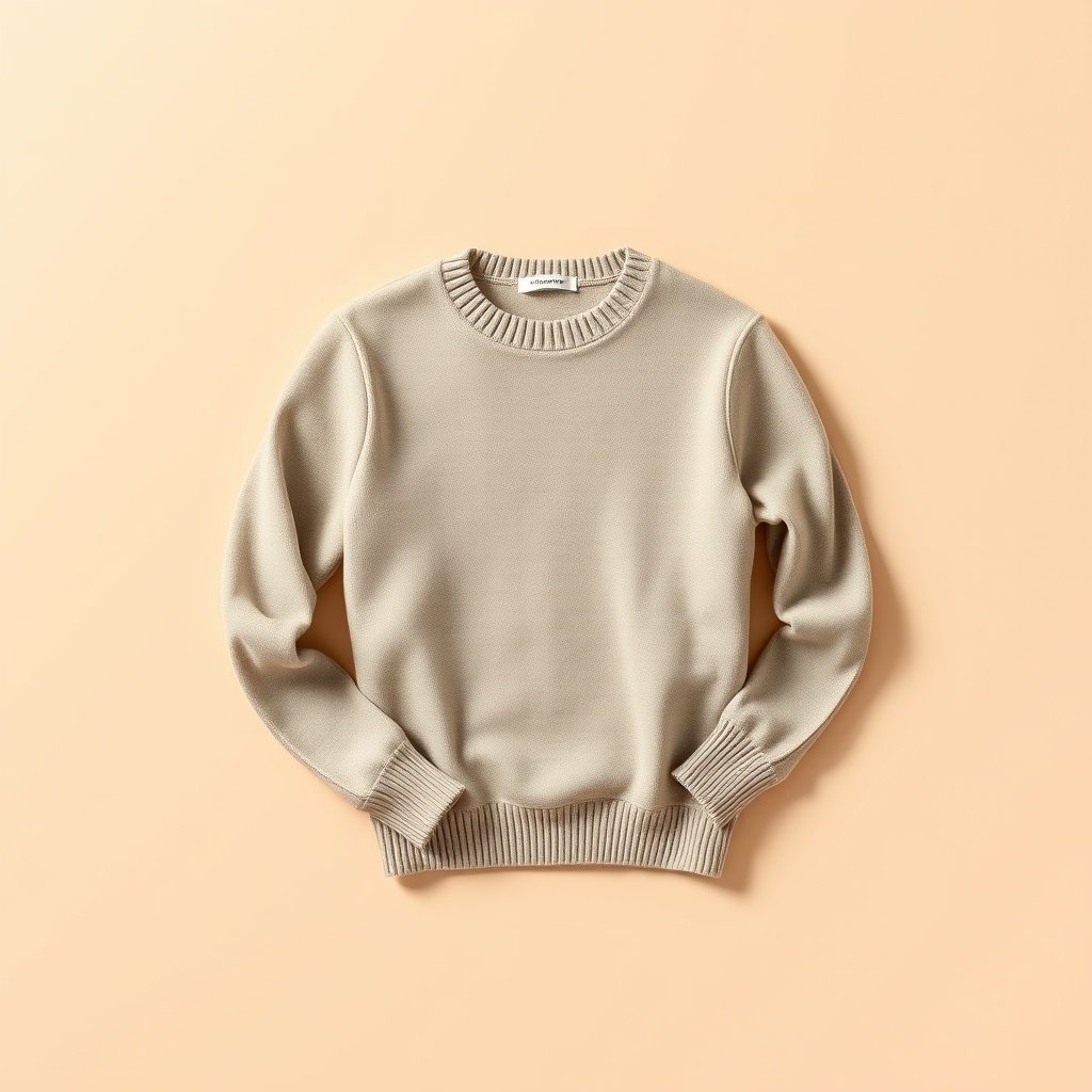 Cashmere crew sweater