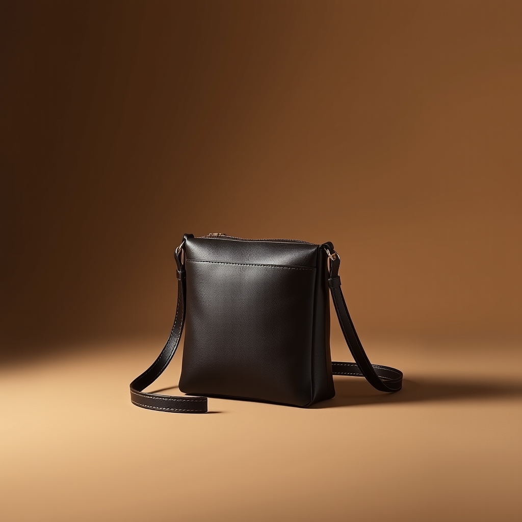 Leather crossbody
