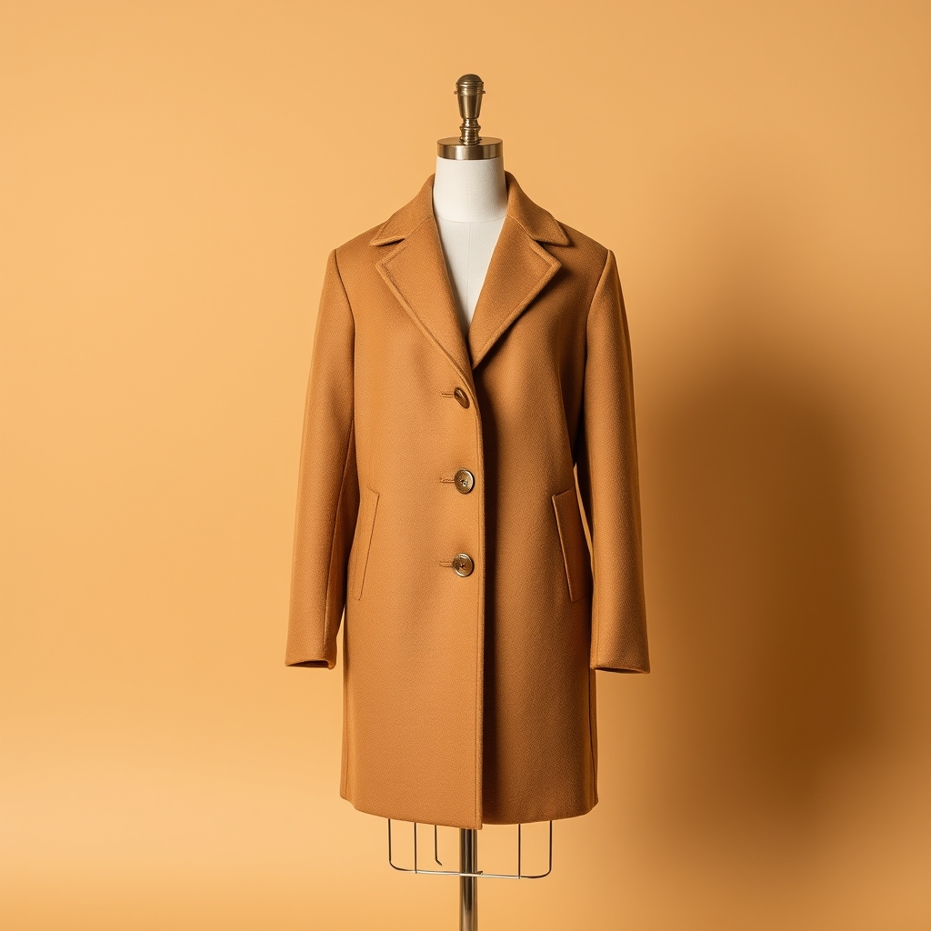 Merino wool coat